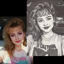 사진을 스텐실 아트 디자인으로 변환