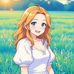 Magical Girl Anime Style