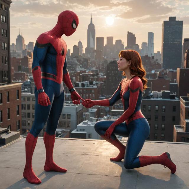 AI 스파이더맨 아트 생성기 - 멋진 스파이더맨 이미지 만들기