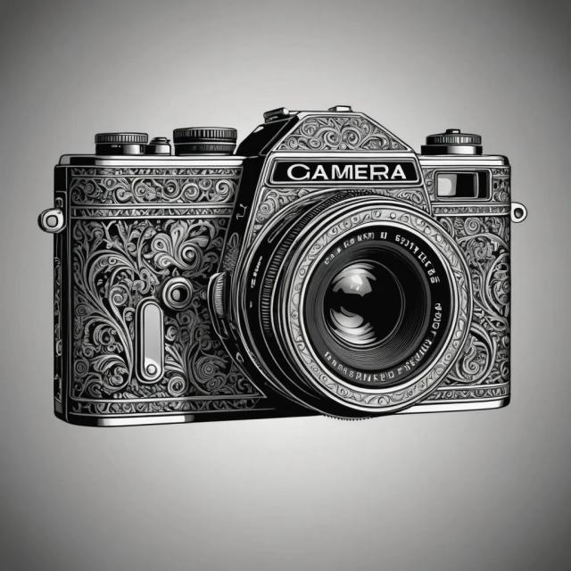 vector-black-white template 3