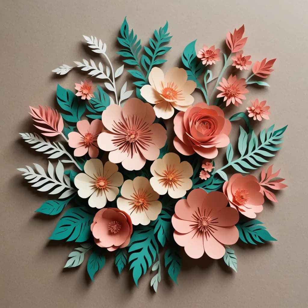 AI 페이퍼컷 아트 생성기 - 멋진 컷아웃 디자인 만들기