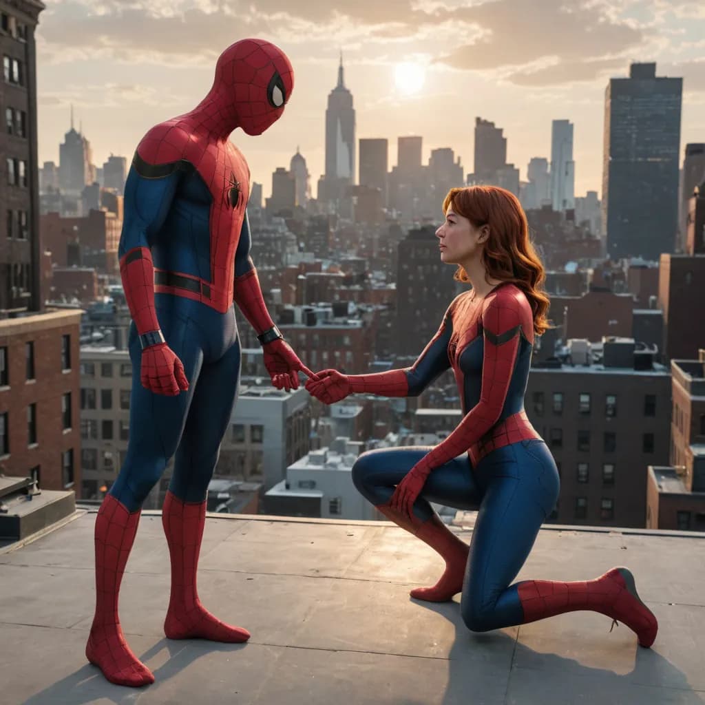 AI 스파이더맨 아트 생성기 - 멋진 스파이더맨 이미지 만들기