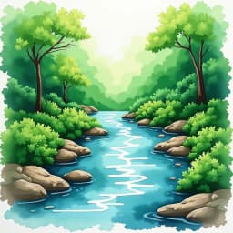 수채화 생성기 placeholder