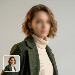 얼굴 흐림 placeholder