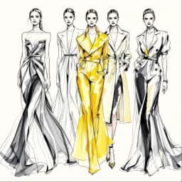 패션 스케치 생성기 placeholder